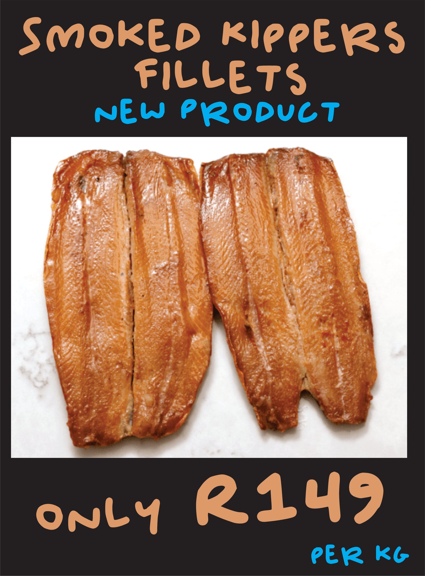 Kippers Fillets Smoked (price per kg)