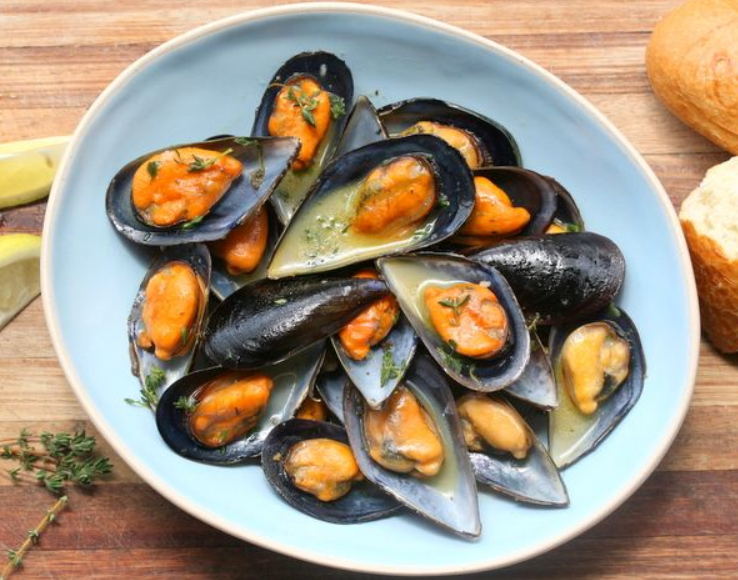 Half Shell Mussels - 800g