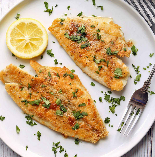 Sole Dressed West Coast (priced per kg) - from R49 per portion